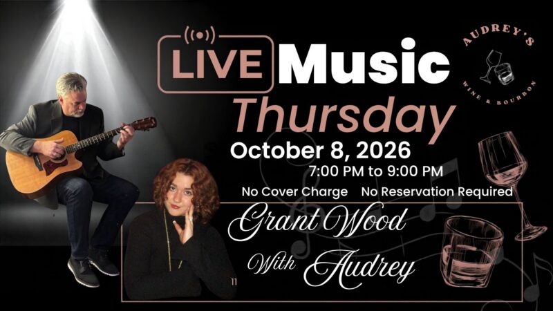 Live Music – Grant and Audrey Wood at Audrey’s W + B Lounge – Event_Image [EVENT]