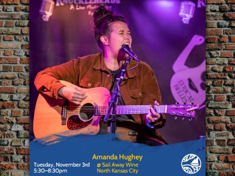 Amanda Hughey: Martes con música en directo en Sail Away Wine – Imagen del evento [EVENTO]