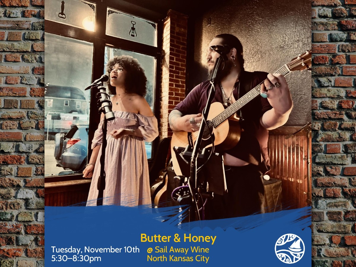 Butter & Honey: Live Music Tuesdays at Sail Away Wine – Event_Image [EVENT]