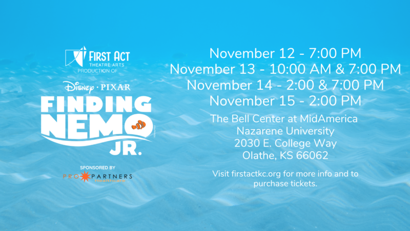 Finding Nemo Jr. presented by First Act Theatre Arts – Event_Image [EVENT]